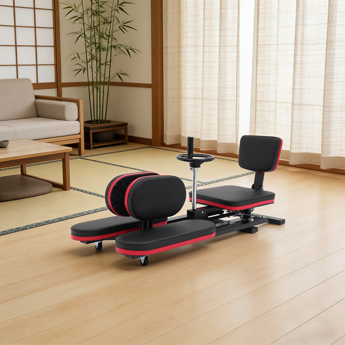 Leg Stretching Trainer for Splits Flexibility - 220LBS Capacity, Adjustable 0-180°