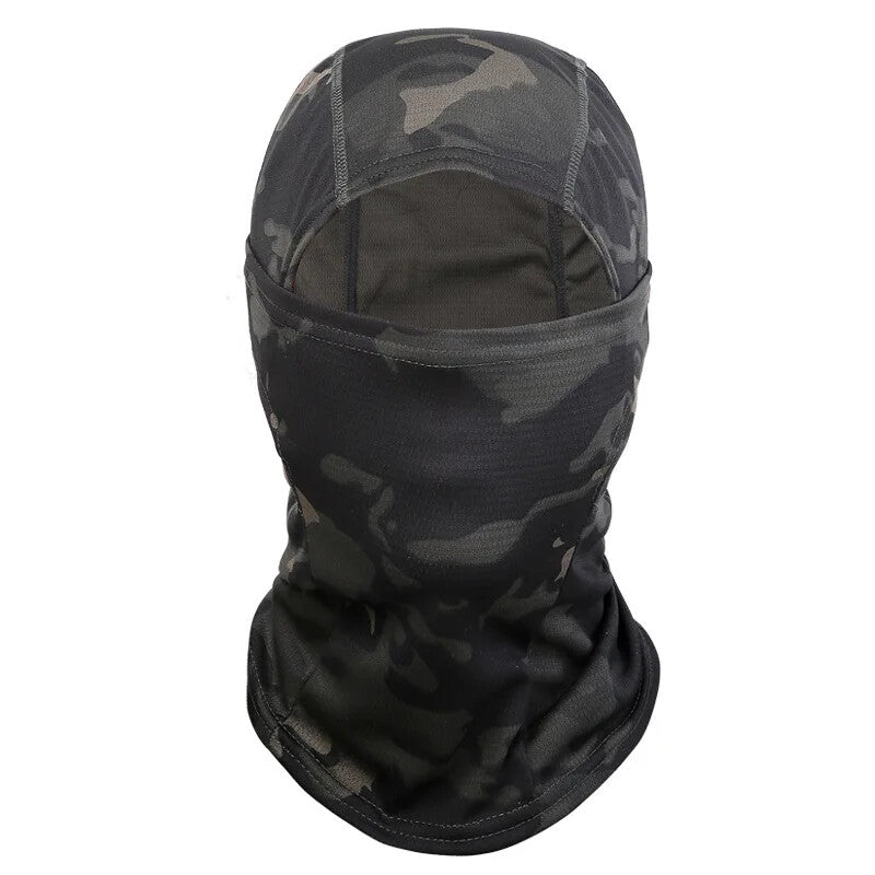 Tactical Camo Face Mask UV Protection Balaclava for Outdoor Activities