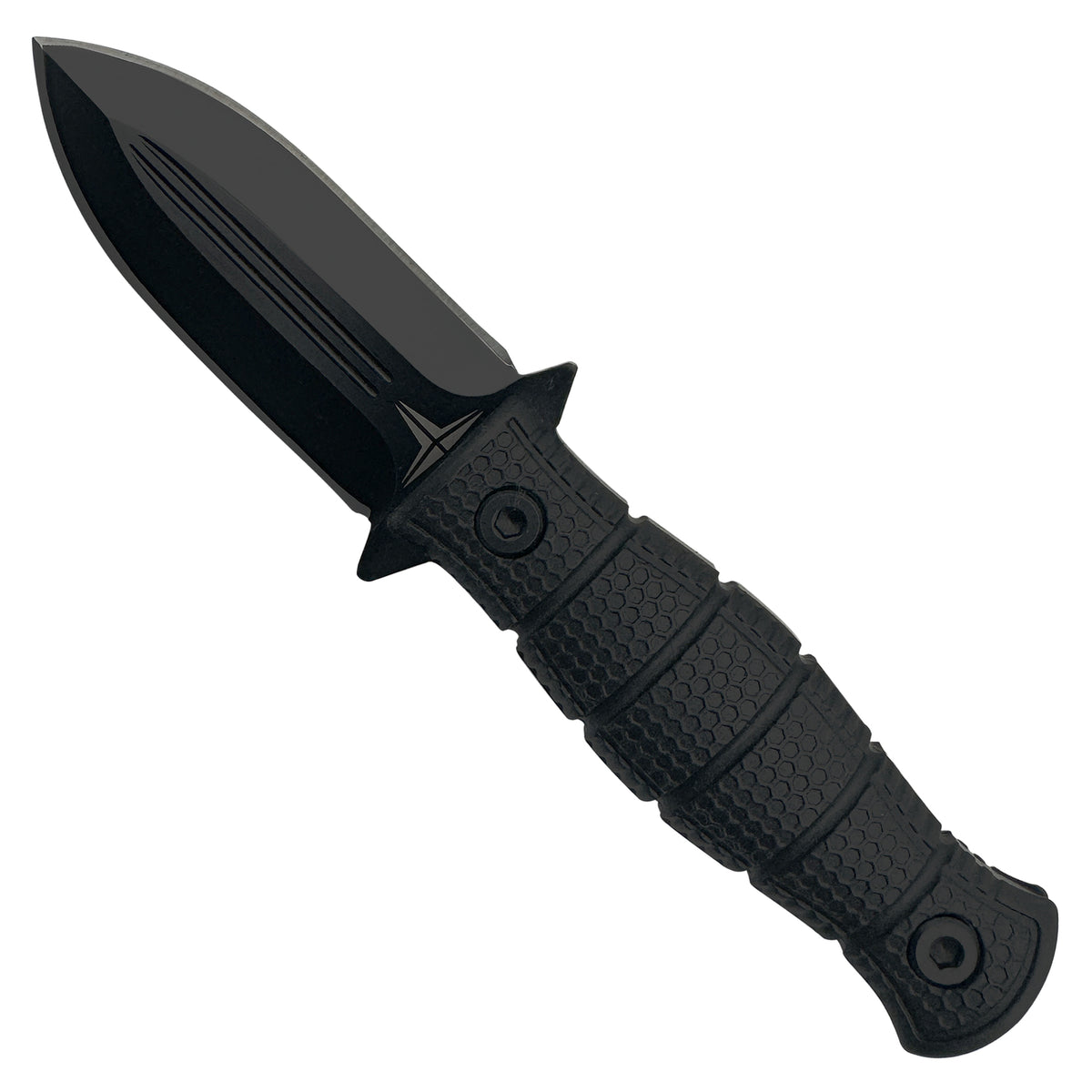 6.5-Inch Full Tang Tactical Fixed Blade Knife with MOLLE Webbing Clip
