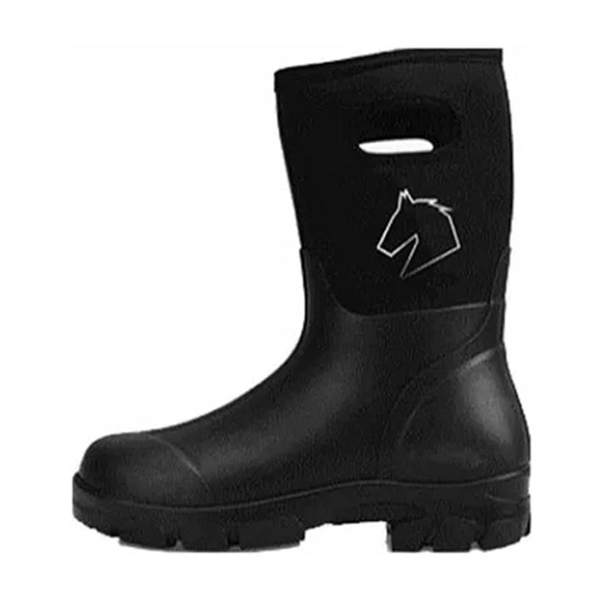 Heavy Duty Farm Work Boots Unisex Waterproof Rubber & Neoprene Size 11-13