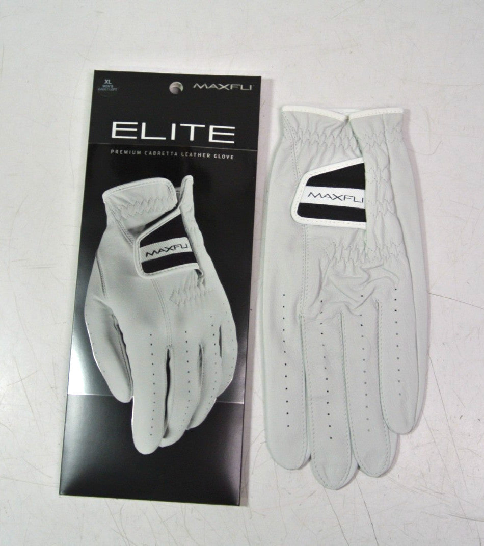 Golf Glove Men Left Hand Premium Leather Cadet Size XLarge