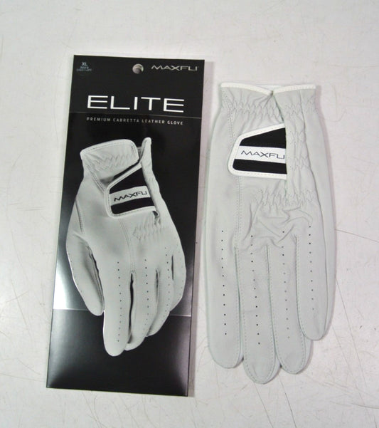 Golf Glove Men Left Hand Premium Leather Cadet Size XLarge