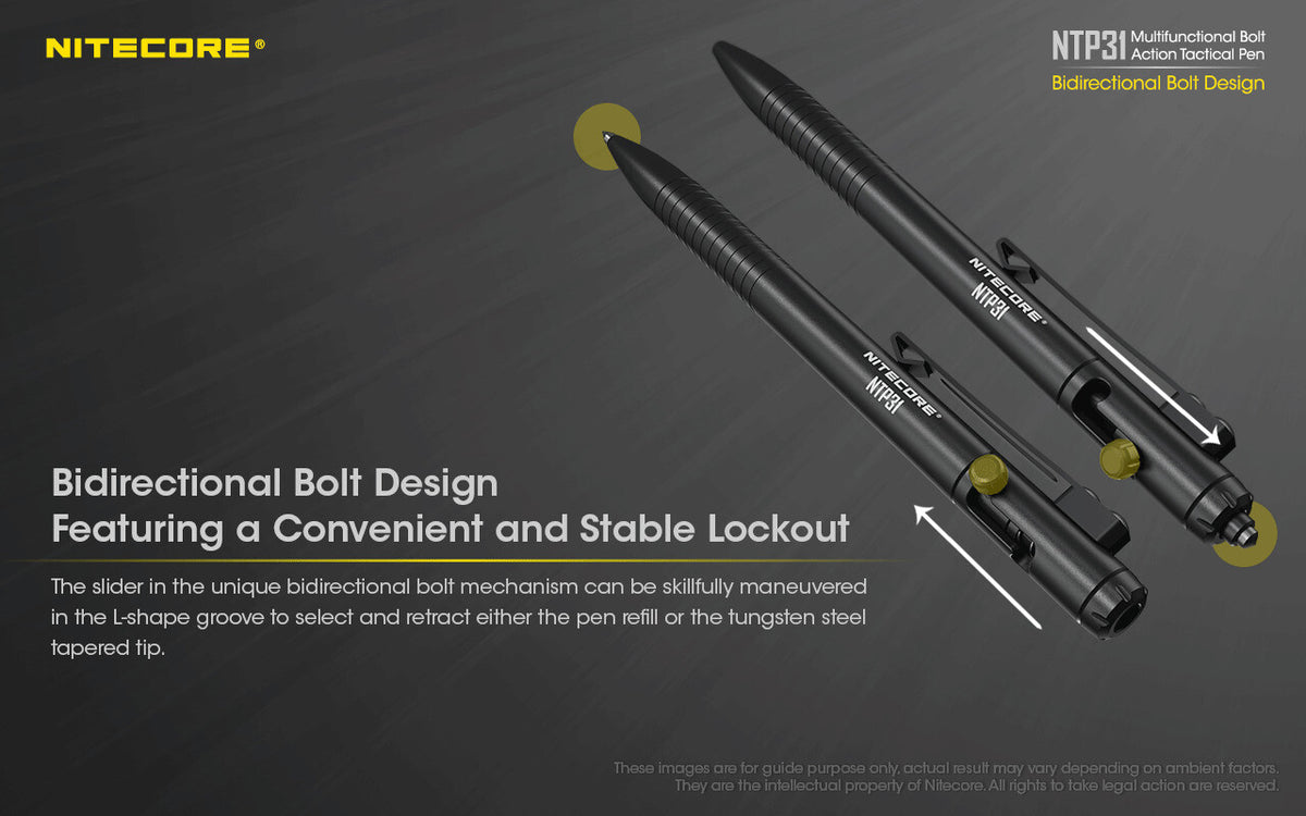 Tactical Pen with Tungsten Tip & Emergency Window Breaker - EDC Self Defense Tool