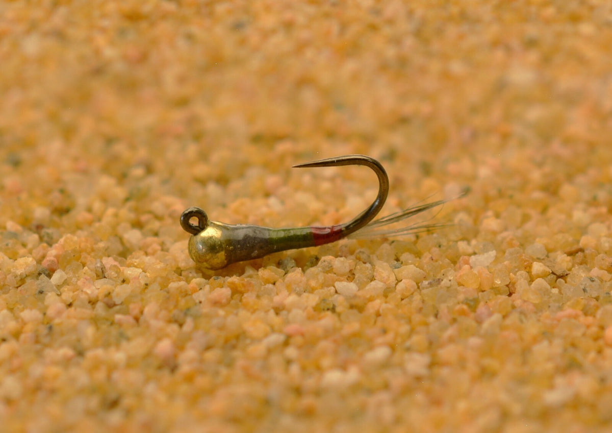 Euro Nymph Tungsten Perdigon Jig Head Flies - Assorted Sizes for Fly Fishing