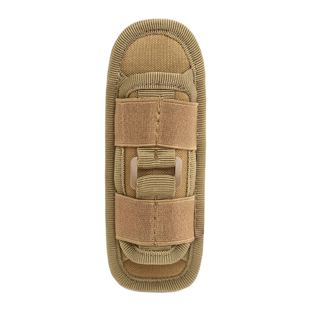 Tactical Flashlight Holster with Rotatable 360° Clip Belt Pouch for Outdoor Use