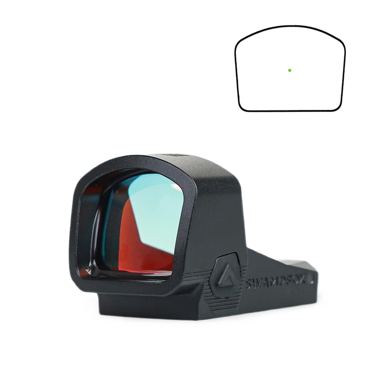 30mm Red Green Dot Sight with Multi-Reticle for RMR Footprint - Swampfox Justice II