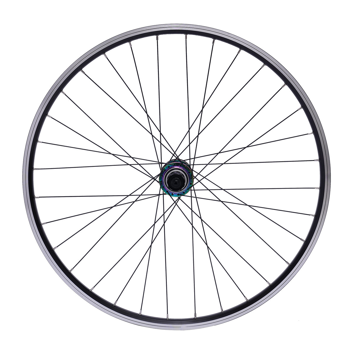 27.5 Inch Aluminum MTB Wheelset with Disc Brakes and 32 Spokes