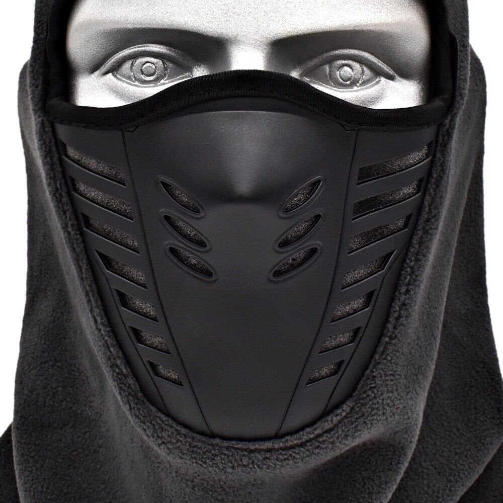 Full Face Ski Mask Balaclava Windproof Fleece Neck Warmer for Winter Outdoor Activities