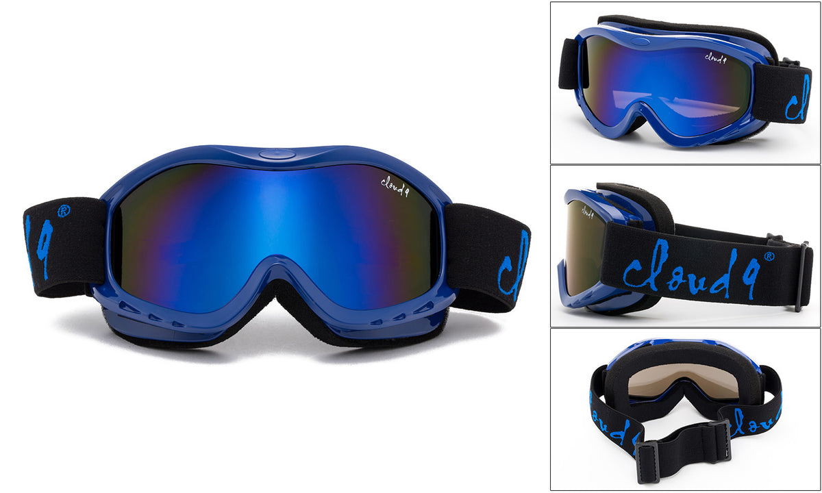 Kids Snow Ski Goggles Dual Lens Youth Ski Goggle with Pouch - Multiple Colors