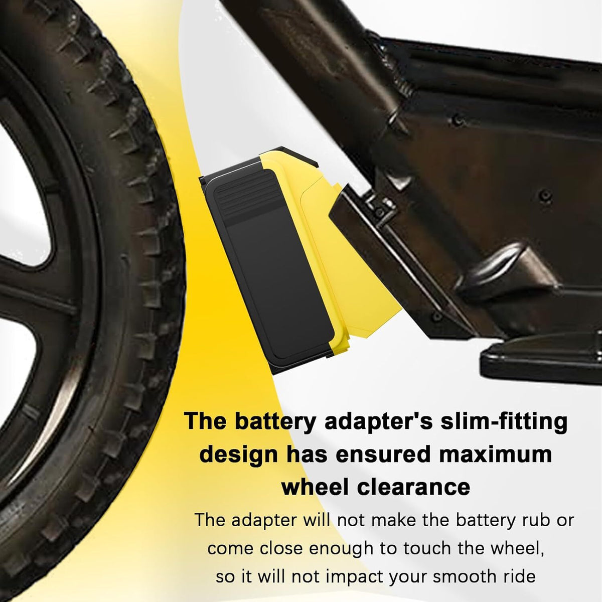 Battery Adapter for Stacyc 12" 16" Bikes - Dewalt 20V Compatible