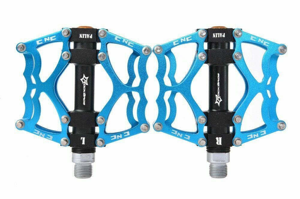 Mountain Bike Pedals Aluminum Alloy Sealed Bearing 9/16" - Durable MTB Pedals