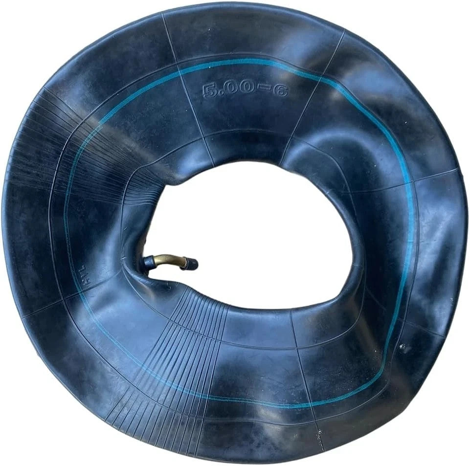 Heavy Duty 13x5.00-6 Inner Tube 2-Pack with Bent Valve for Lawn Mowers & ATV