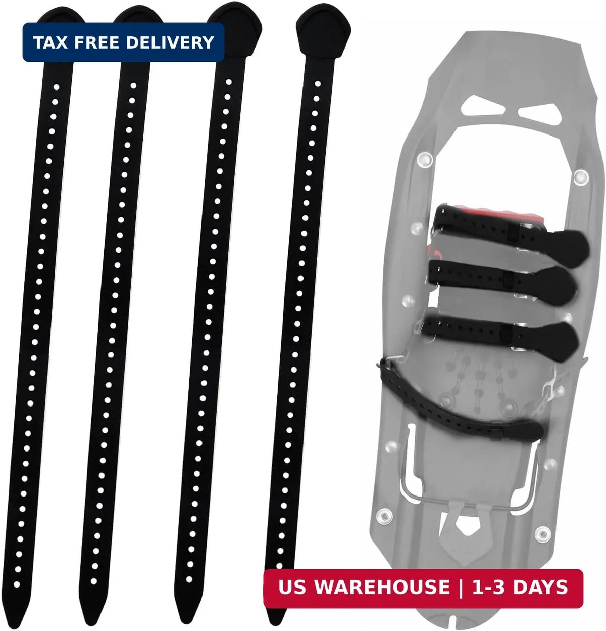18-Inch Snowshoe Replacement Straps Kit for MSR Classic Snowshoes