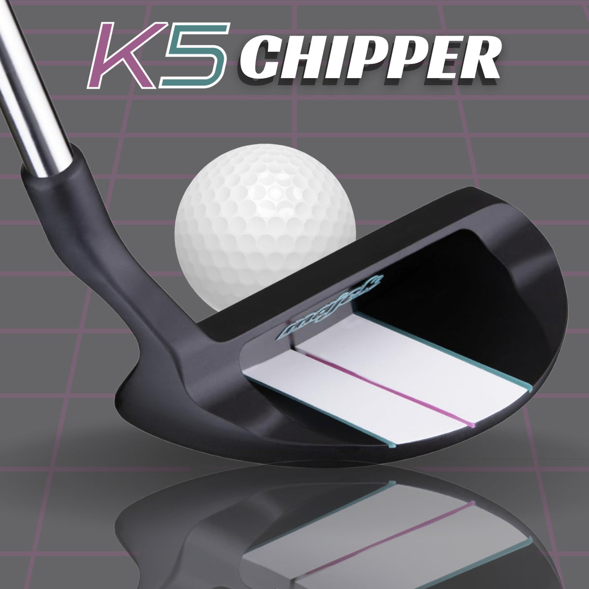 Golf Chipper 37 Degree Loft for Short & Bump & Run Shots - Ladies Petite