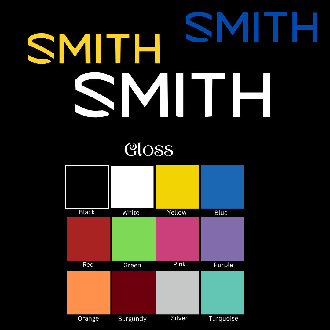 Smith Optics Sticker 2-Pack Decals for Sunglasses, Goggles & Gear
