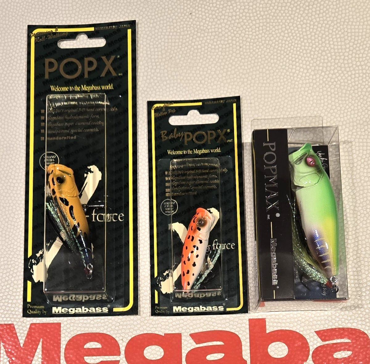 Fishing Lure Set 3 Pcs Frog Pattern Topwater Baits for Freshwater Fishing