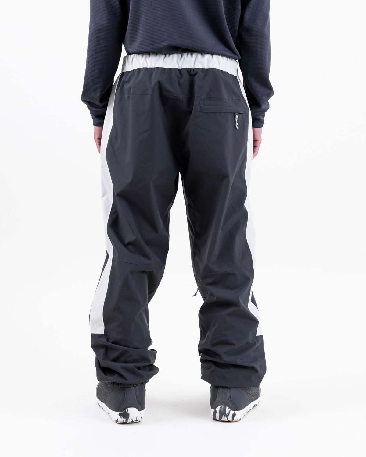 Unisex Snow Pants with Recycled 20K/20K Waterproof Breathable Fabric - Baggy Fit