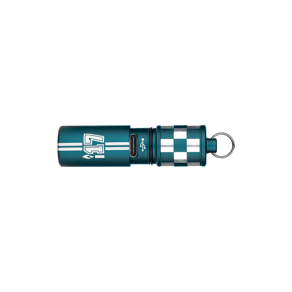 USB-C Rechargeable Keychain Flashlight 180 Lumens Small EDC Light