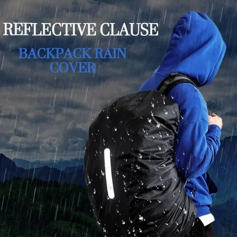 Waterproof Backpack Rain Cover 17-80L Reflective Hiking Camping Bag Protector
