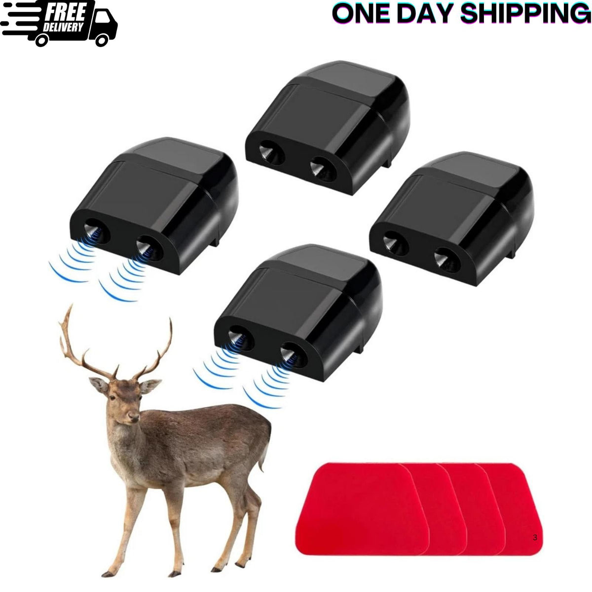 Deer Warning Whistle Set for Vehicles – Animal Alert Device for Car Safety