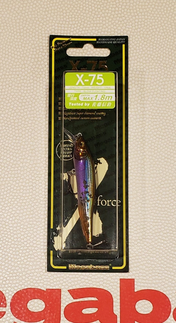 Fishing Lure Megabass X-75 X-NANAHAN SP-C Color Free Shipping