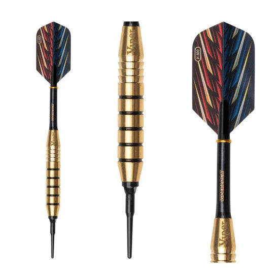 Elite Brass Soft Tip Darts 20 Gram - GLD 20-0104