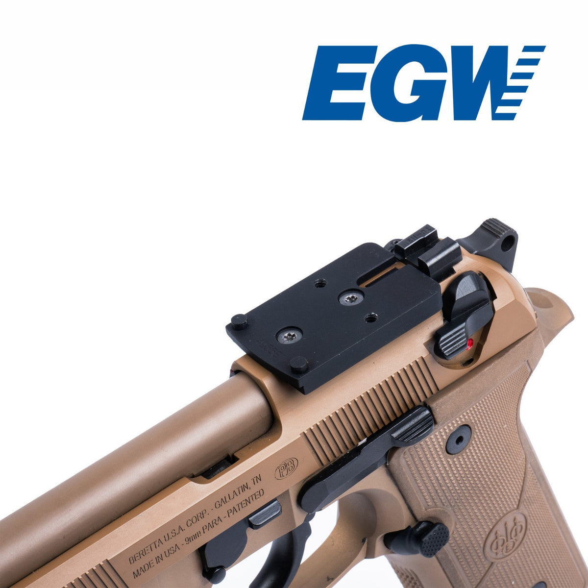 Beretta 92 RDO Mount for Trijicon RMR & Holosun 407C/507C