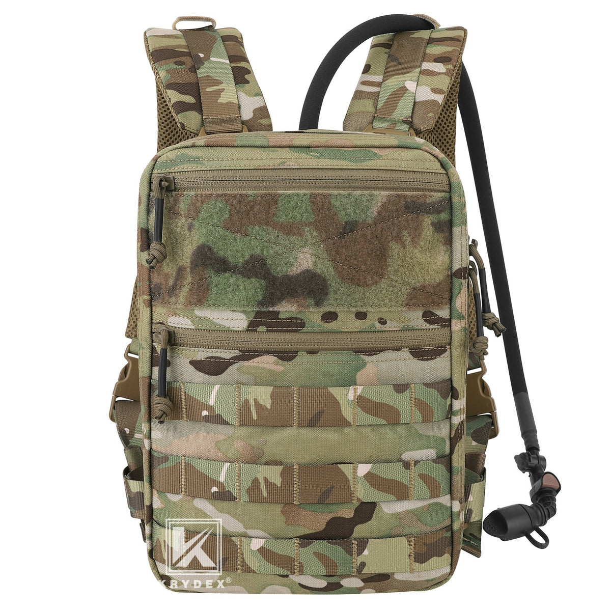 Tactical Hydration Pack with 1.5L Water Bladder MOLLE Backpack