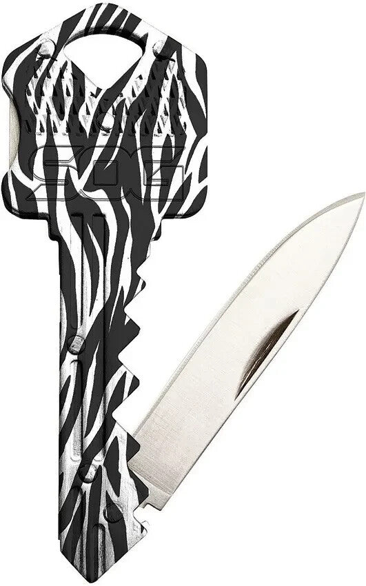 Stainless Steel Keychain Folding Lock Blade Knife - Portable Pocket Knife