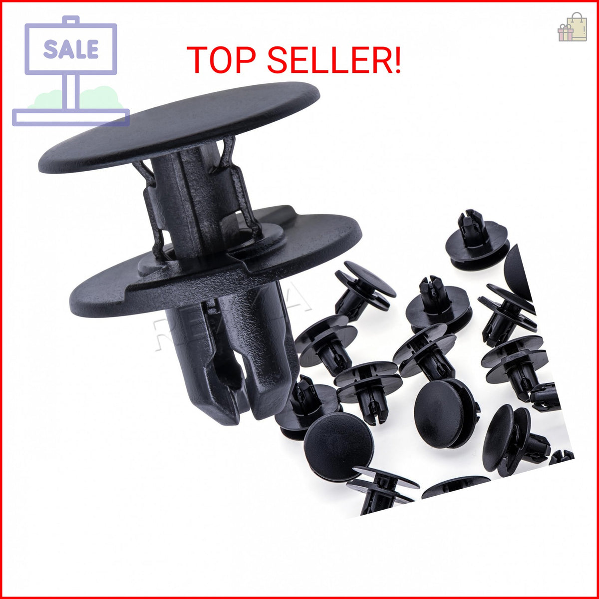 20PCS Front Fender Liner Retainer Clips for Honda Acura - Auto Body Fasteners
