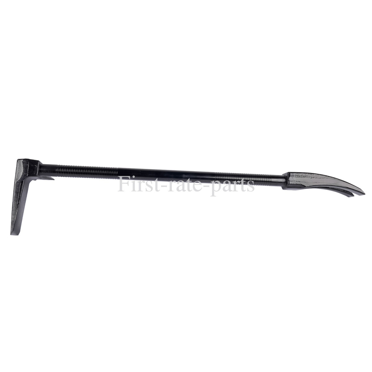 30-Inch Black Breacher Pry Bar - Drop-Forged Steel Fire & Rescue Tool