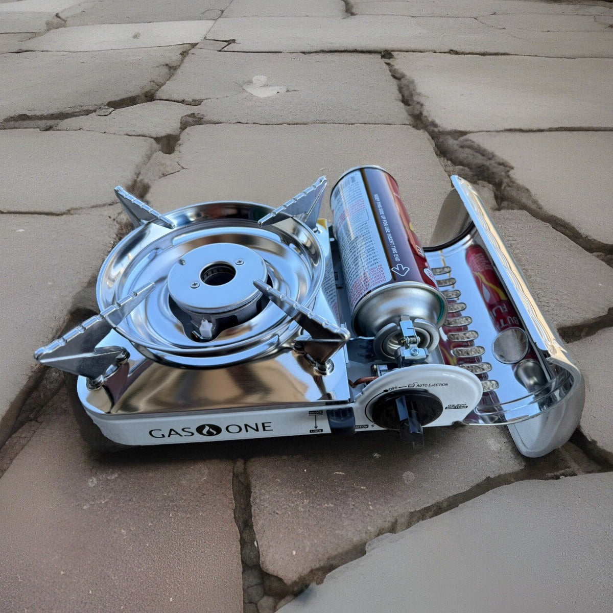 Portable Gas Stove 7650 BTU Single Burner Camping Cooking Stove