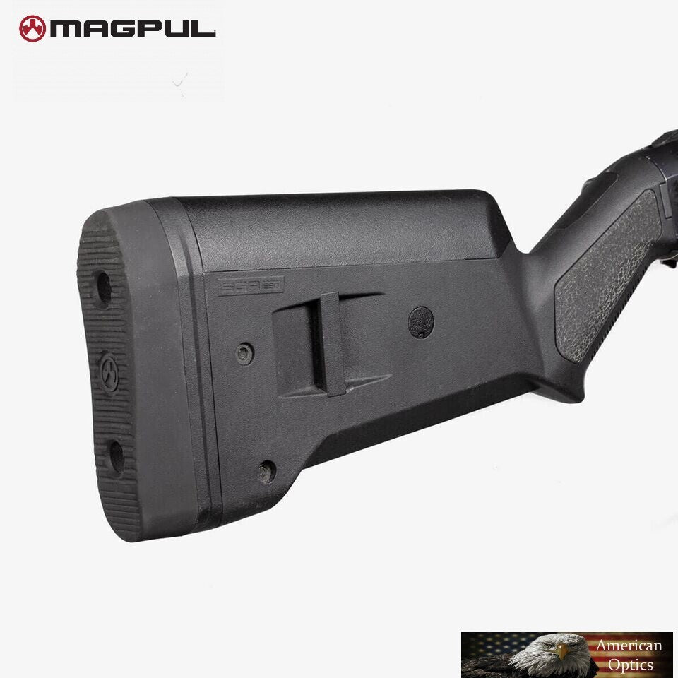 Magpul SGA Shotgun Stock for Mossberg 500 590 590A1 Black - Adjustable Recoil-Reducing