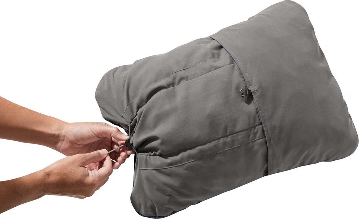 Large Camping Pillow with Cinch System - Compressible & Eco-Friendly Support