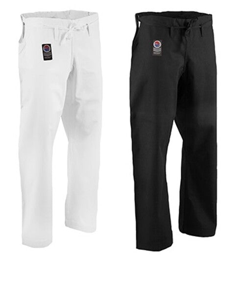Heavyweight Karate Pants for Martial Arts Training - Black or White