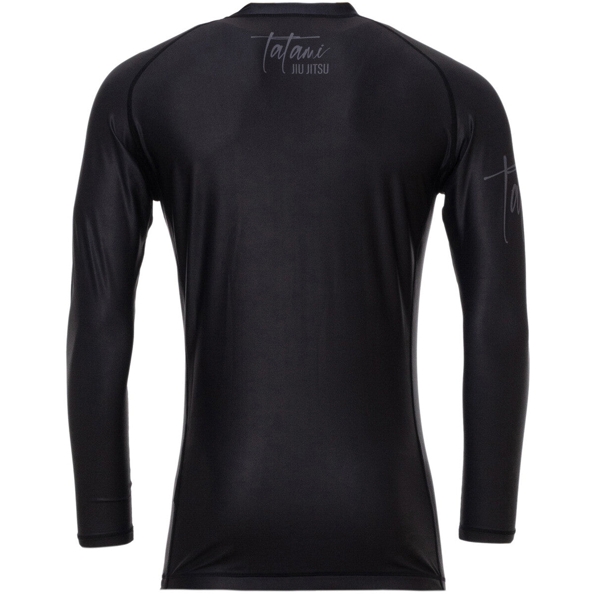 Long Sleeve Rash Guard for Jiu-Jitsu & MMA Training - Black