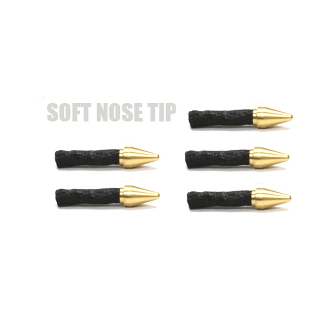 Bicycle Tubeless Tire Repair Plugs - Soft Tip, 5 Pack for Puncture Fixing
