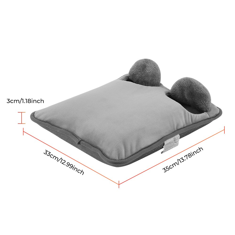 Electric Foot Warmer with 4 Heat Levels Portable Hand & Seat Heater