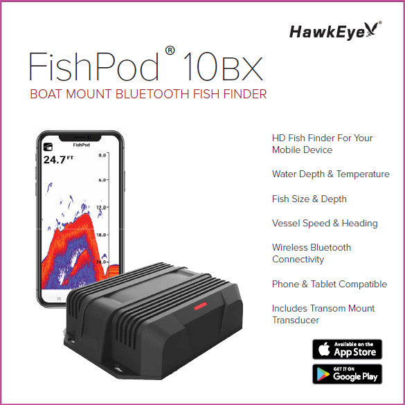Bluetooth Fish Finder for Boat Mounting - High-Resolution Underwater Sonar