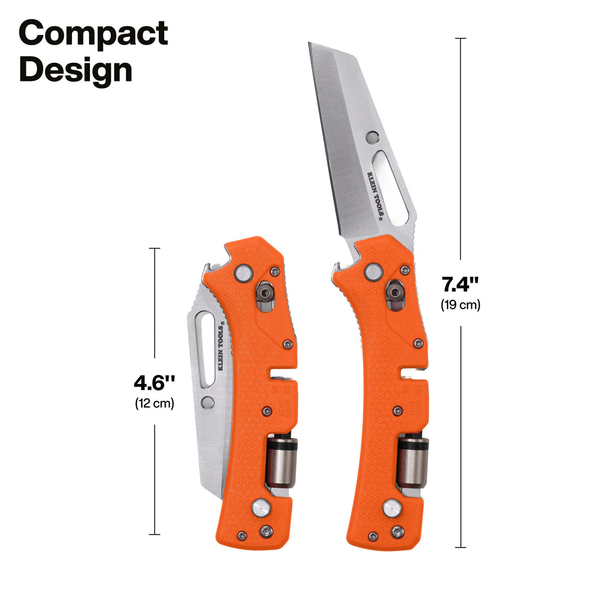 Electrician's Pocket Knife with Driver & Wire Stripping Tool