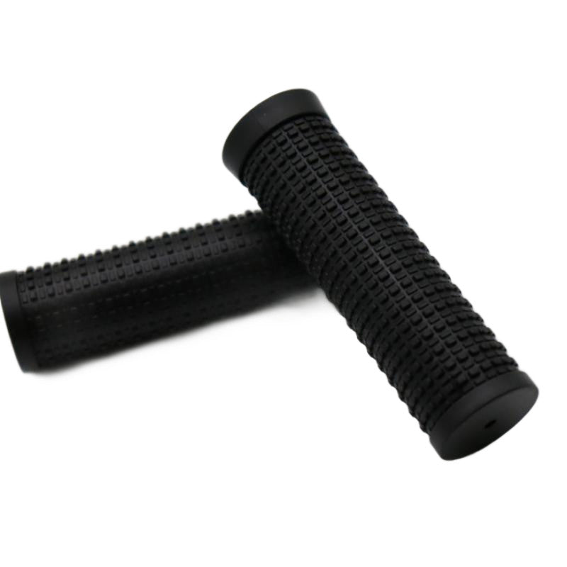 2PCS Bike Handlebar Grips Non-Slip Rubber 22mm Diameter 100mm Length