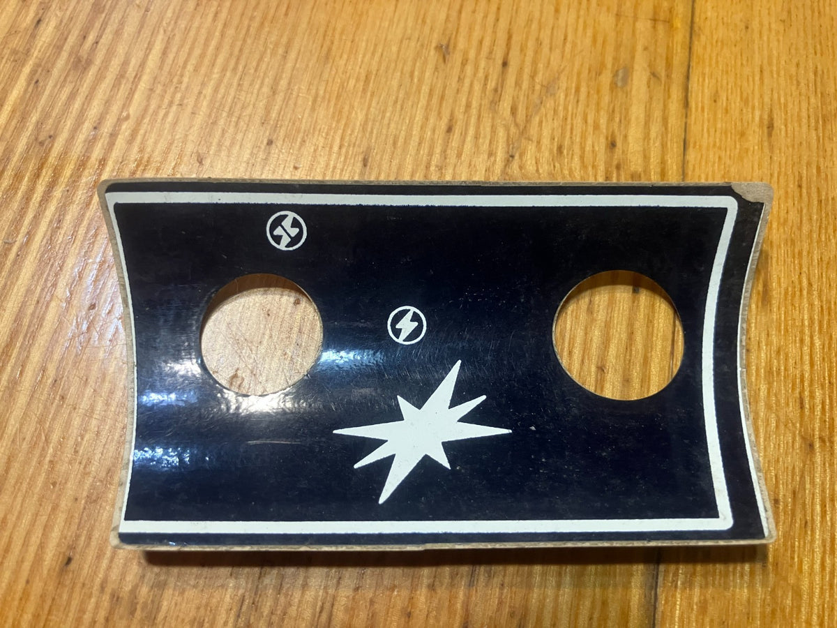 Vintage Polaris NOS Dash Decal 76-79 TX 250 340 440 Original Part 7071381