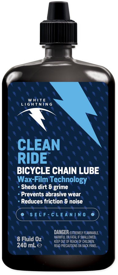 Bike Chain Lube - Dry Wax Self-Cleaning Lubricant for Dirty Conditions