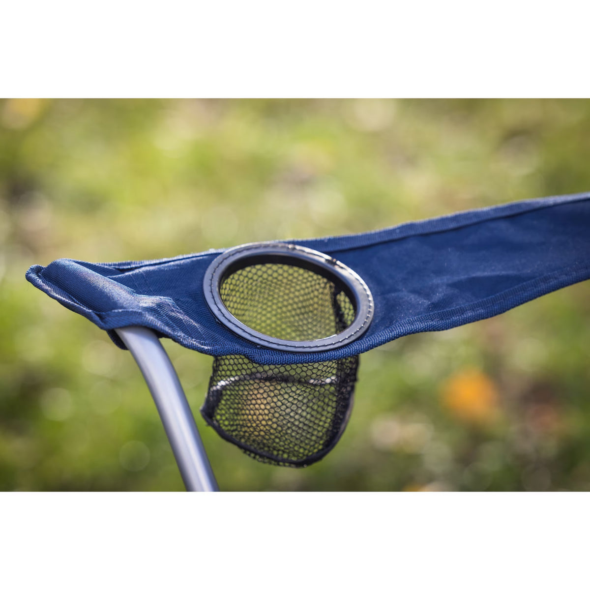 Folding Camp Chair with Cup Holder - Durable Outdoor Seating for Camping