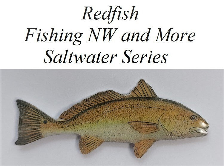 Fishing Pin - Saltwater Series Lapel & Hat Pin for Outdoor Enthusiasts