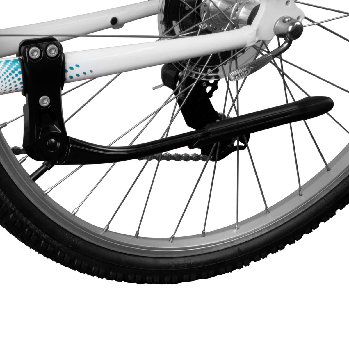 Adjustable Alloy Bicycle Kickstand for 24-28 Inch Mountain & Road Bikes