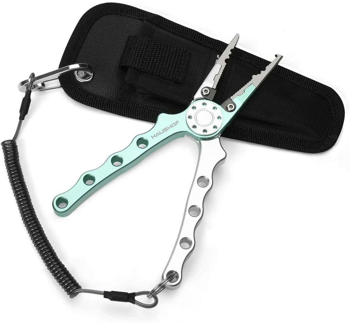 Fishing Pliers Set with Lip Gripper, Hook Remover & Line Cutter - 3PC Kit