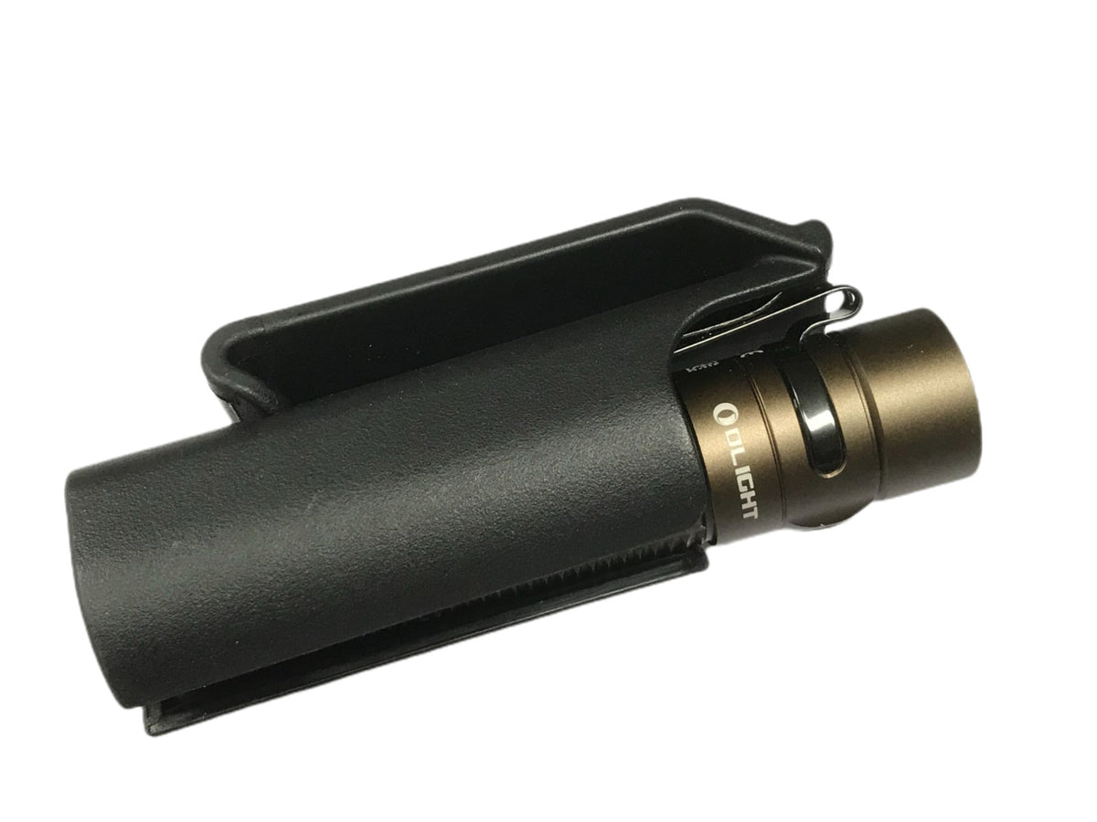 Kydex Flashlight Holster Clip-On for SureFire, MagLite, Olight, Fenix, PowerTac