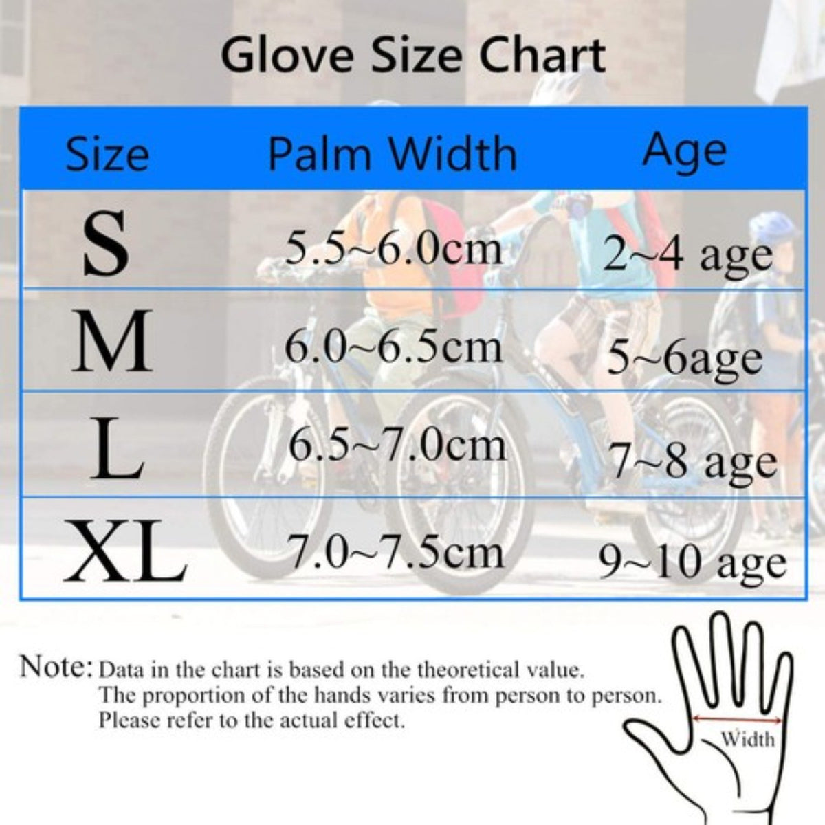 Kids Cycling Gloves - Half Finger Gel Padded Non-Slip Breathable Pair