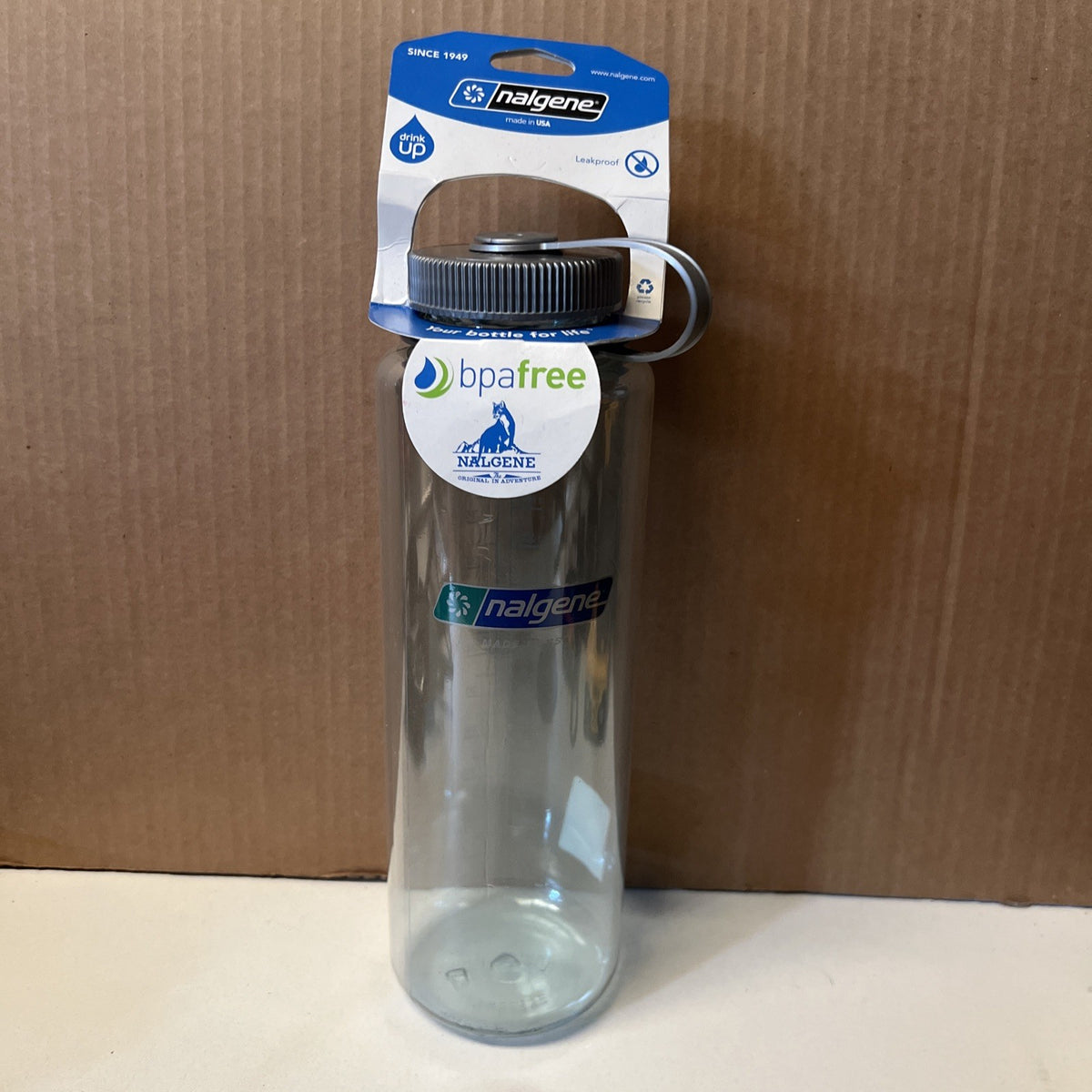 48 oz Reusable Water Bottle with Wide Mouth and Leakproof Lid - Eco-Friendly BPA-Free Hydration
